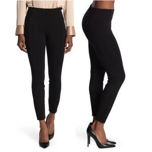 NWT Tahari Women's Black Tummy Control Modal Pants Leggings Pull-On Size XS
